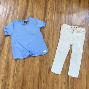 ✨NWOT Toddler 7 for All Mankind 2 Pc Set!✨